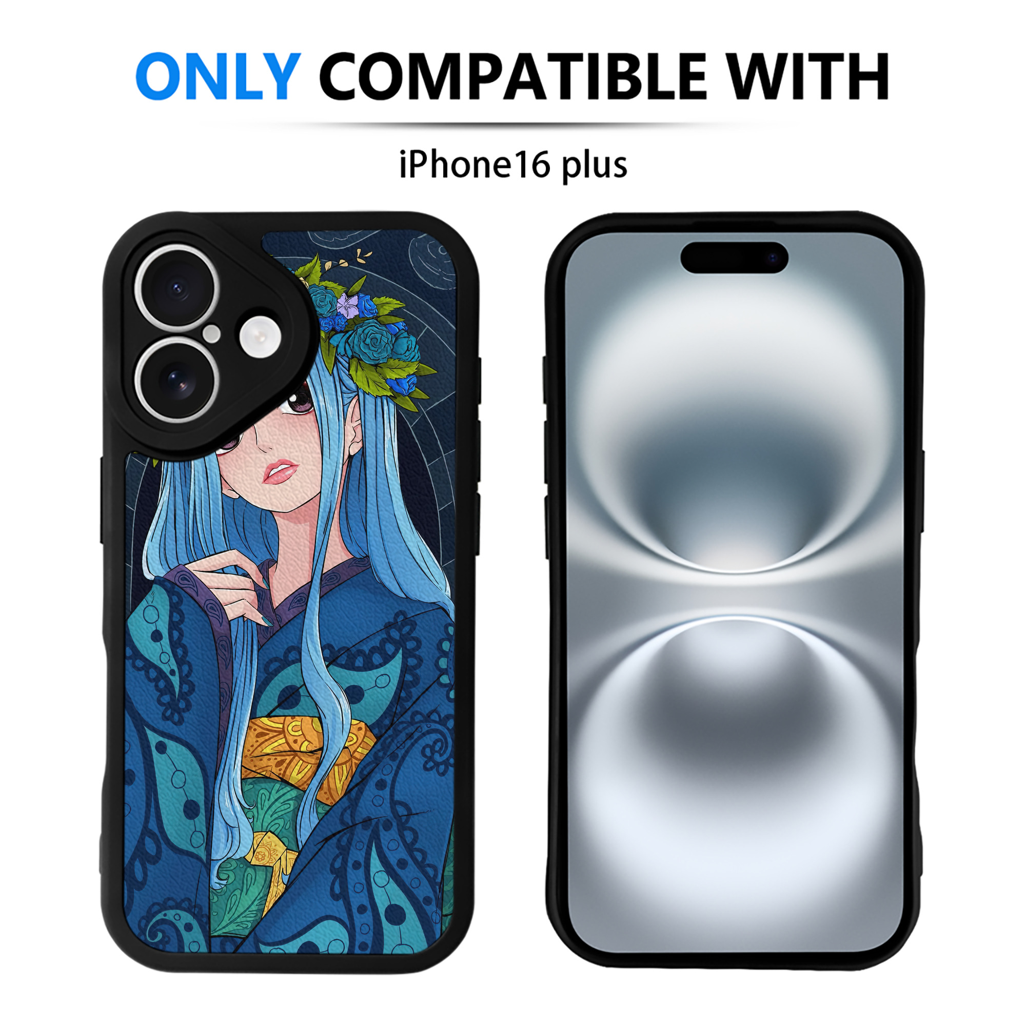 （画像用） ワンピース ONE PIECE 【iPhone 16シリーズ対応】シリコンスマホケース（レザー調） 材質：シリコン